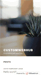 Mobile Screenshot of customwebhub.com